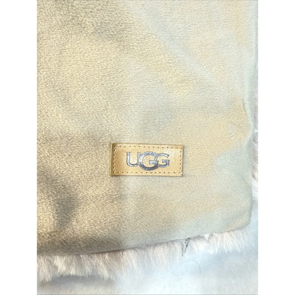 19x36 King Ugg Tan White Beige Super Soft Pillow Cover Case New Teen, Modern 576